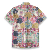 Pastel Paradise – Watercolor Art Tropical Plant Hawaiian Print Shirt